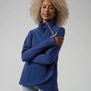 Athleta Cozy Karma ASYM Pullover